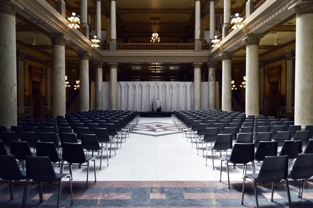 International conference venue in London with professional staging