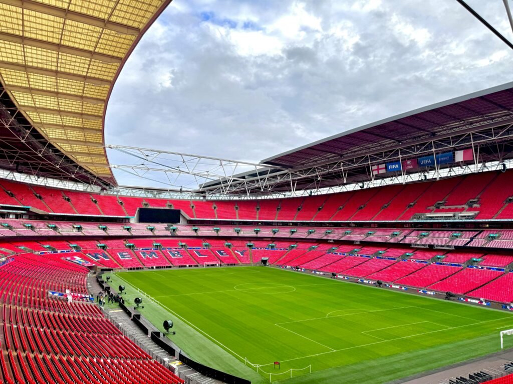 Football stadium in London representing the city’s strong football culture and major sporting venues